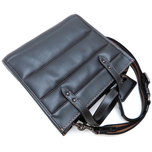 COACH C6958 2-Way Handbag in Black Leather, Women's, 352708 - Picture 2 of 9